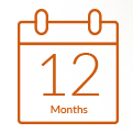 12 个月 日历